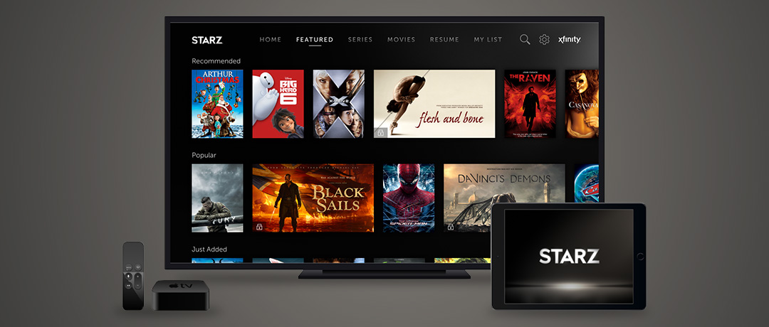 Starz shop apple tv